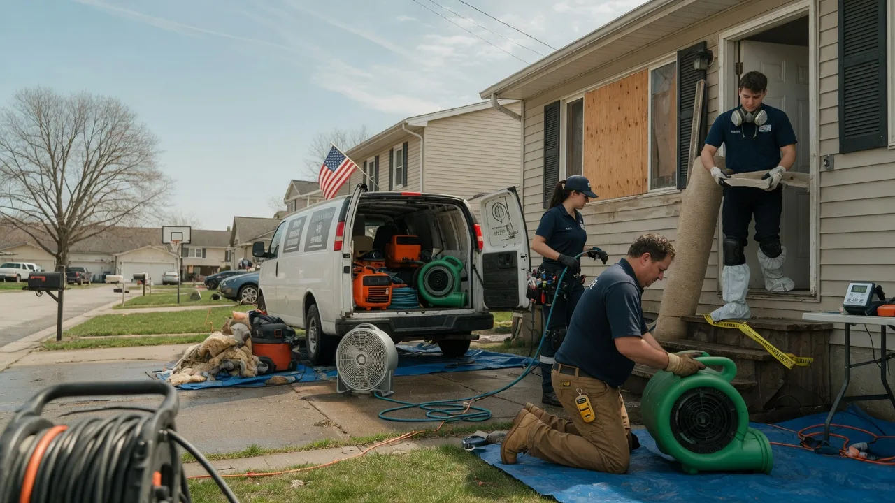 Water Damage Restoration in Crescent, PA near me